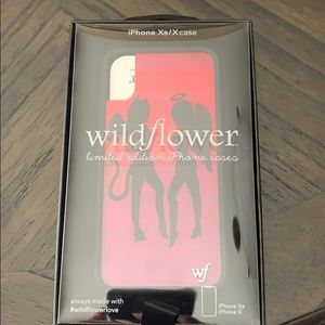 Wildflower devil iPhone XS and X case